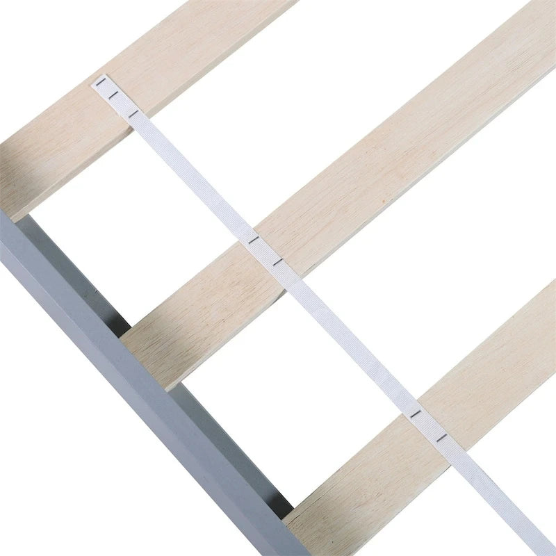 Wood Twin Platform Bed