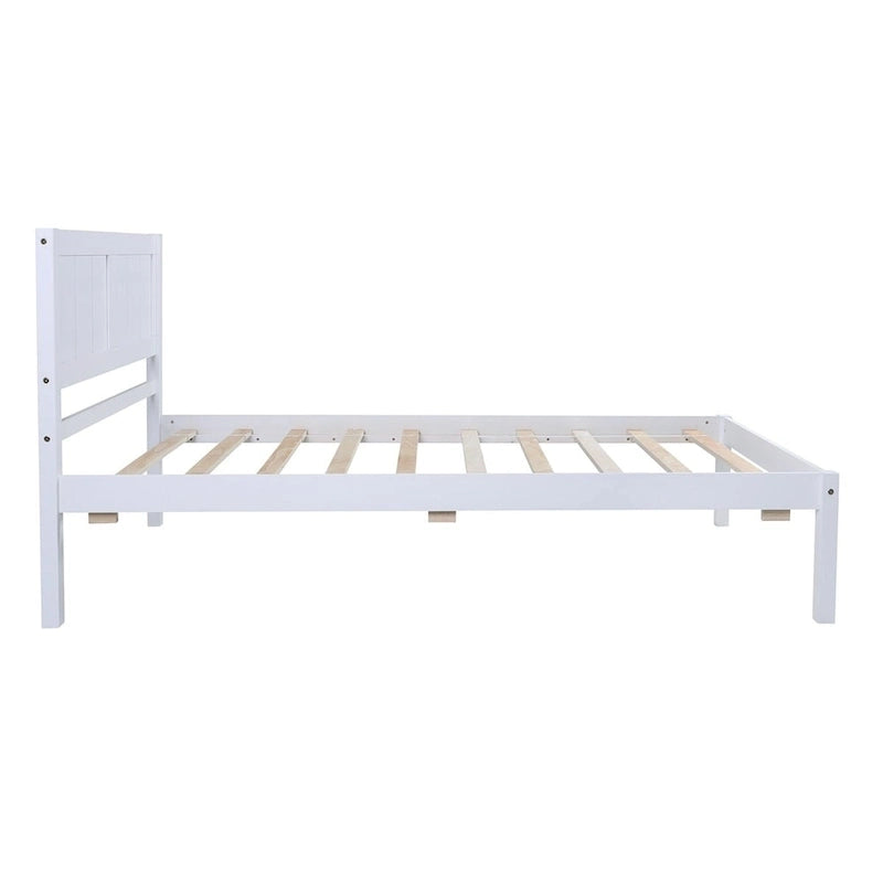 Wood Twin Platform Bed