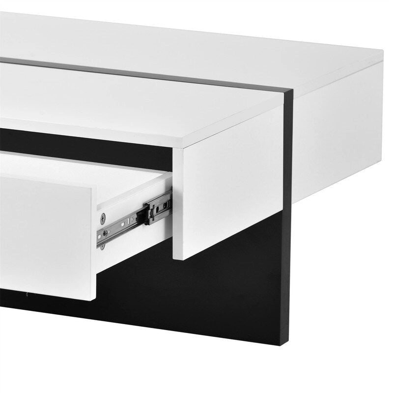 45.2 Modern High Gloss Surface Coffee Table By