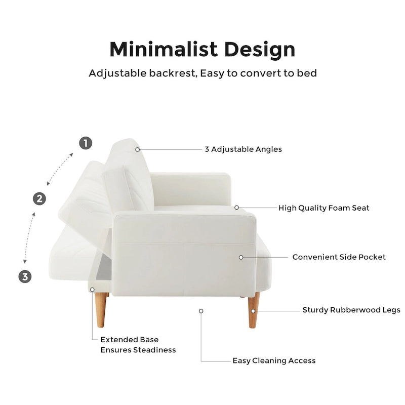 Modern Convertible Sofa Bed