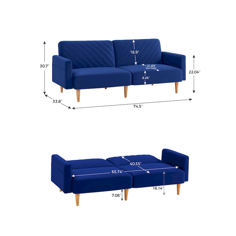 Modern Convertible Sofa Bed