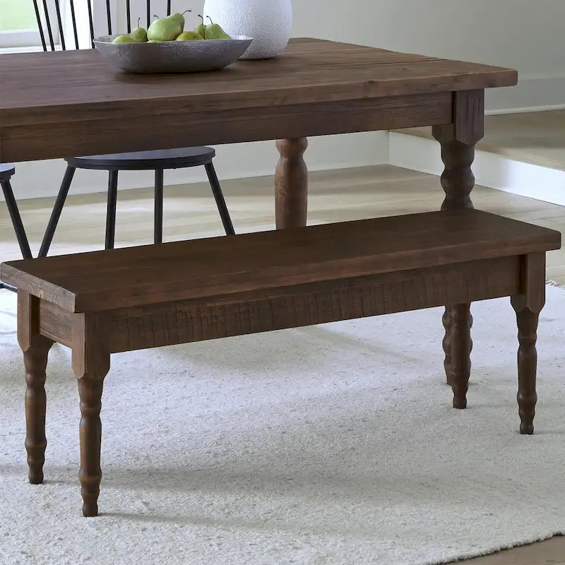 Valerie Solid Wood Dining Bench