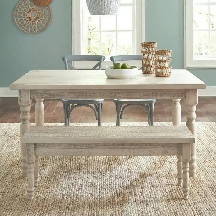 Valerie Solid Wood Dining Bench