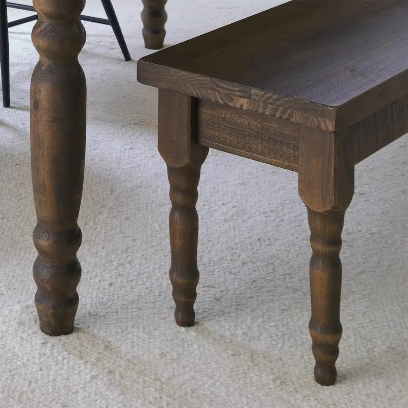 Valerie Solid Wood Dining Bench