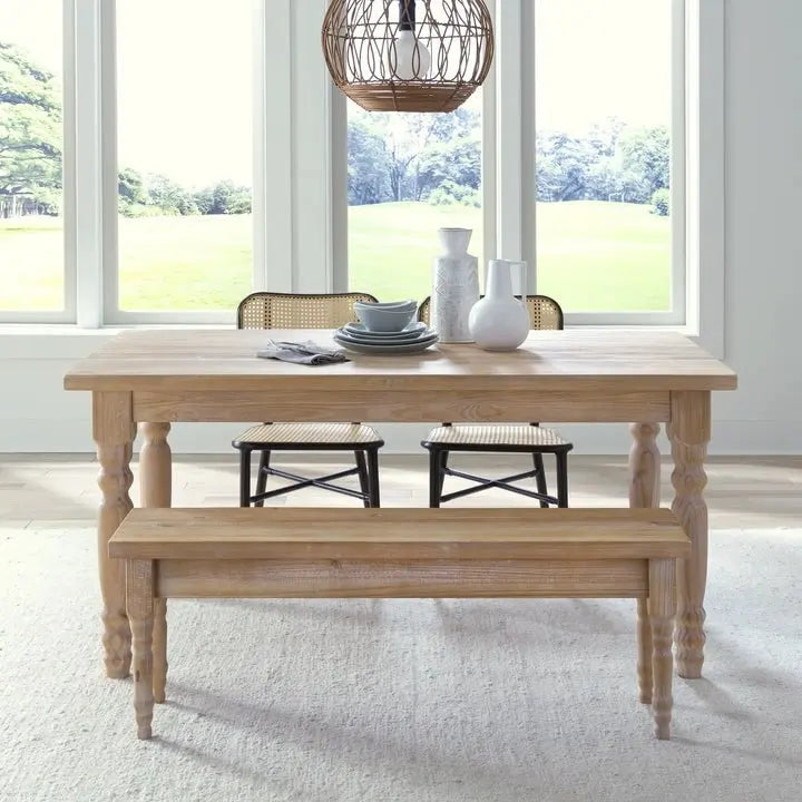 Valerie Solid Wood Dining Bench