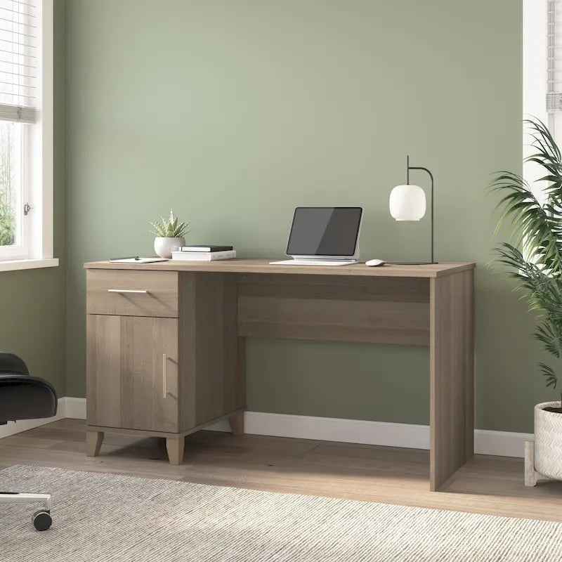 Somerset 54W Office Desk with Drawers by