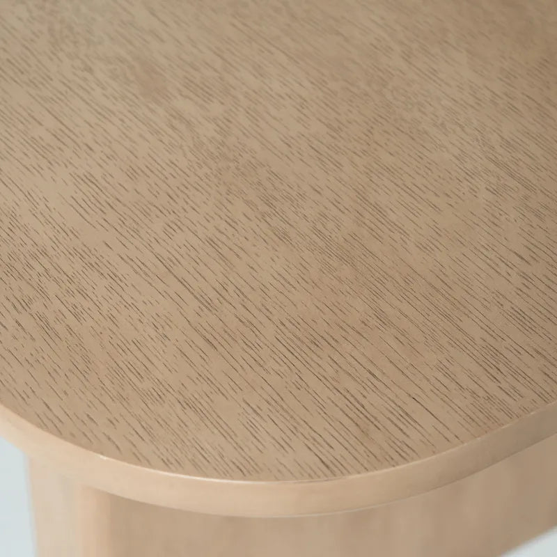 Oshana Modern White Oak Dining Table