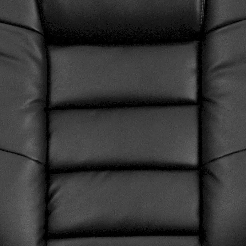 Contemporary Multi-Position Upholstered Recliner Chair with Ottoman