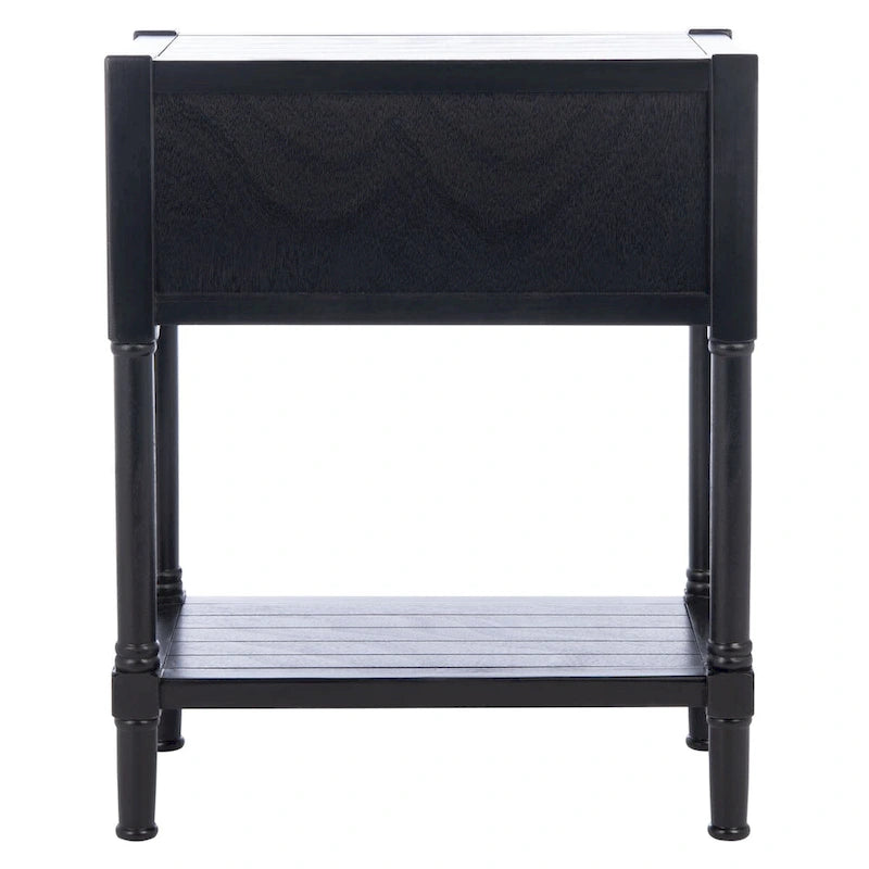 Philomene Distressed White 3-Drawer Console Table - 23.5 W x 13 L x 29.5 H - 24Wx13Dx30H