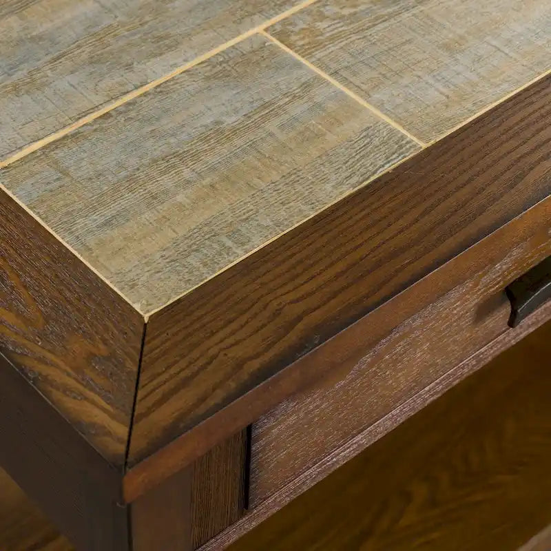 Mesa Valley Tobacco Sofa Table
