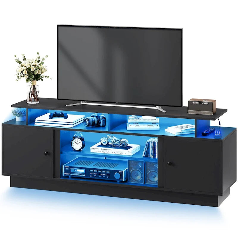 Modern TV Stand for TVs Up to 75 - 15.7D x 70W x 25.1H